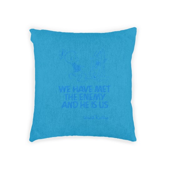 Discover We Have Met the Enemy and He Is Us Woven Pillows