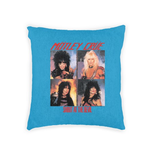 Discover perfect coll motley crue Woven Pillows