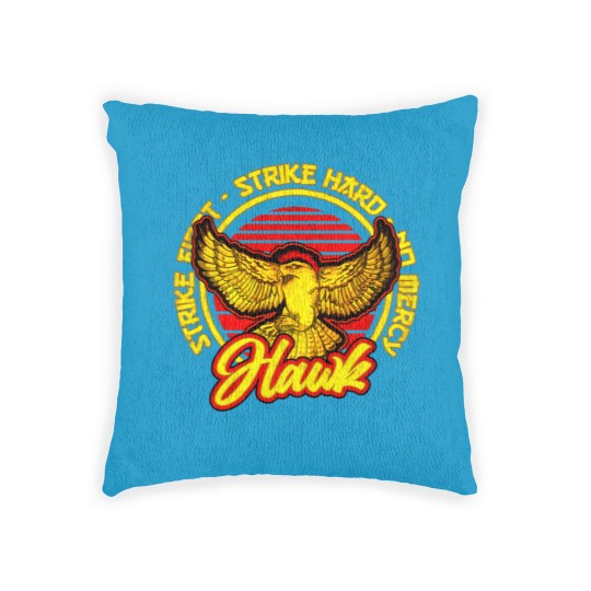 Discover Cobra Kai Hawk | Dojo student karate gift idea Woven Pillows