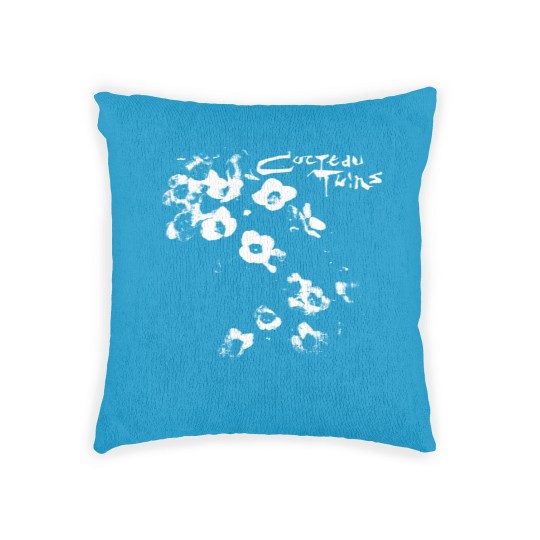 Discover Vintage Cocteau Twins Aesthetic Flower Inpsired Woven Pillows