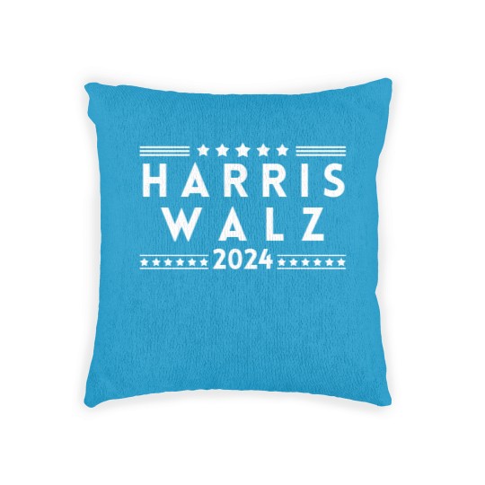 Discover Harris Walz 2024 | Kamala Harris Tim Walz Woven Pillows