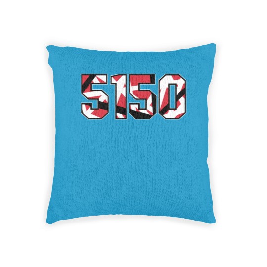 Discover 5150 E  V  H Guitar Inspired Illustration Woven Pillows