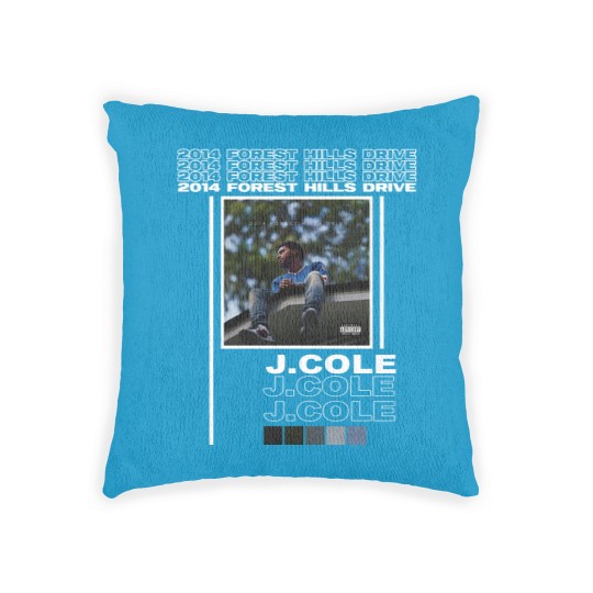 Discover J. Cole album cover Woven Pillows, 2014 forest hills drive album cover Woven Pillows,