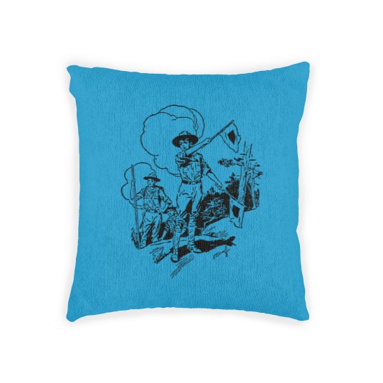 Discover boy Scouts Woven Pillows