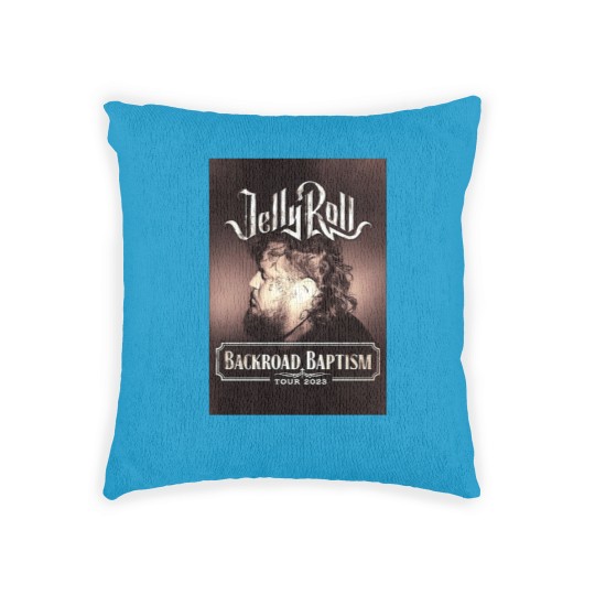 Discover Backroad Baptism Tour, Jelly Roll Tour, Jelly Roll Woven Pillows