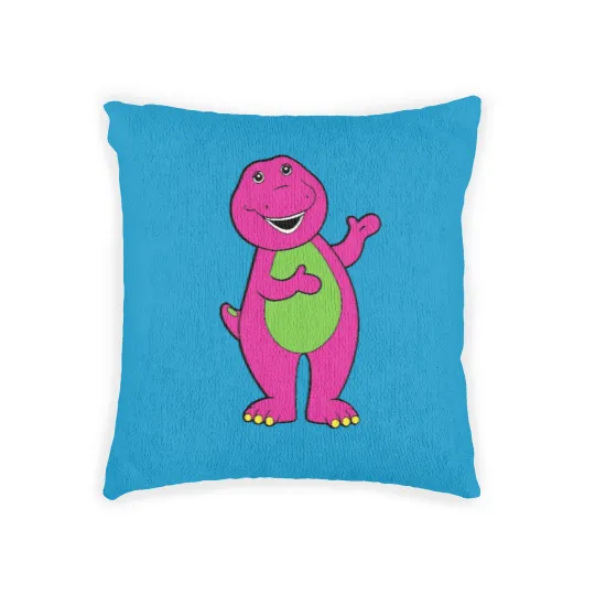 Discover Barney the Dinosaur Woven Pillows
