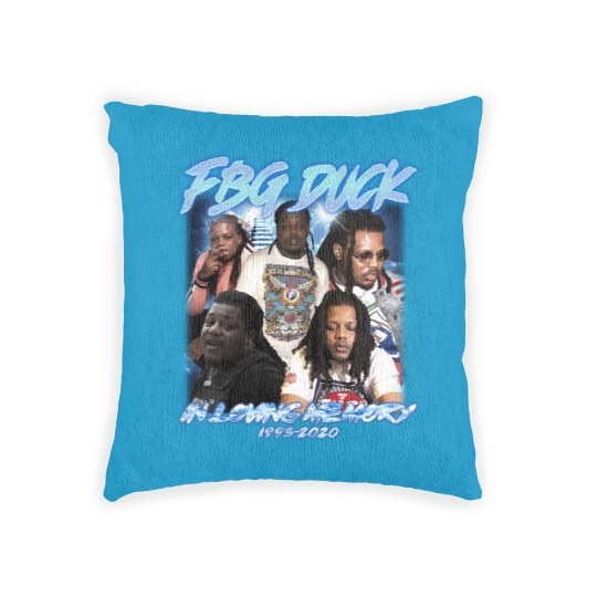Discover FBG Duck Hiphop Woven Pillows, FBG Duck American Rapper Woven Pillows