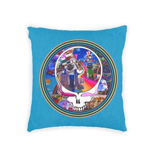 Discover Dead and company sphere inspired Unisex Jersey Short Sleeve Woven Pillows