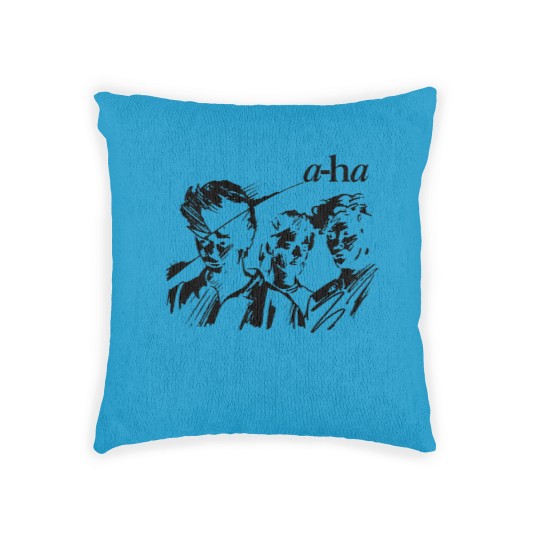 Discover A Ha A-ha Pop Band Designs A Ha A-ha Pop Band Designs Woven Pillows