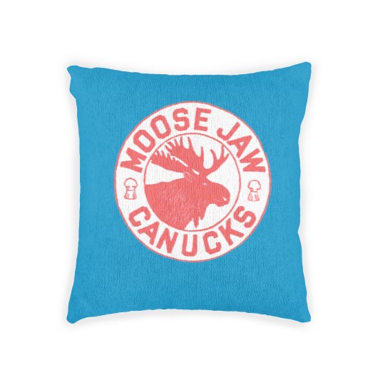 Discover Moose Jaw Canucks Hockey Woven Pillows