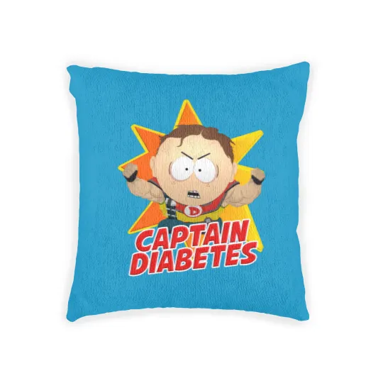 Discover SouthPark Captain Diabetess Scott Malkinson Woven Pillows
