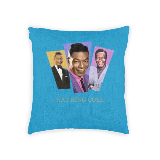 Discover Nat King Cole 1 Woven Pillows