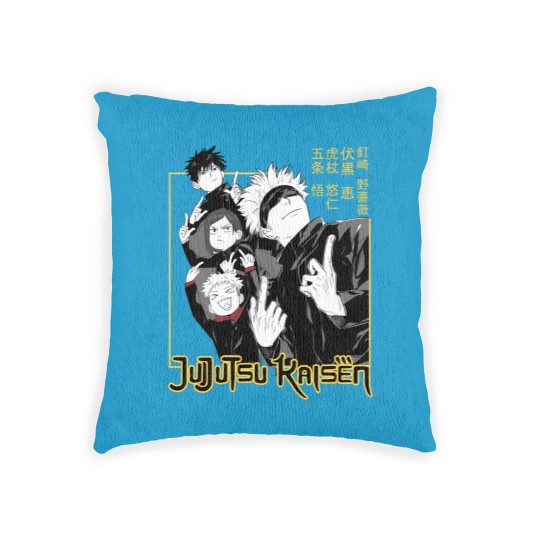 Discover Jujutsu Satoru dark - Jujutsu Satoru - Woven Pillows