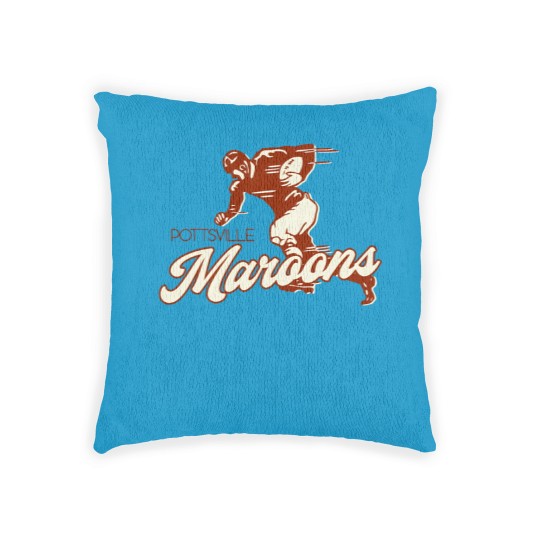 Discover Defunct Pottsville Maroons Football Team Woven Pillows Woven Pillows