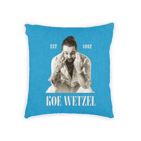 Discover Koe Country Music Woven Pillows, Wetzel Woven Pillows, Country Music 2024 Koe Concert Woven Pillows