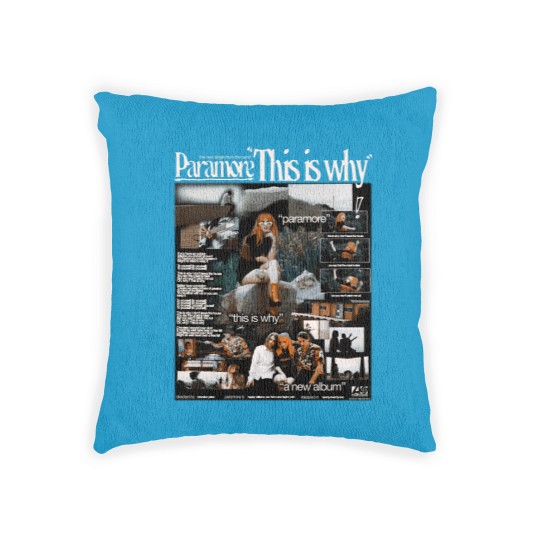 Discover Vintage This is Why Woven Pillows, Paramore This is Why Woven Pillows, Paramore Tour 2023 Woven Pillows