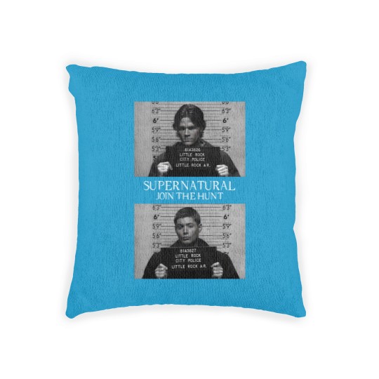 Discover Supernatural Mugshots Woven Pillows