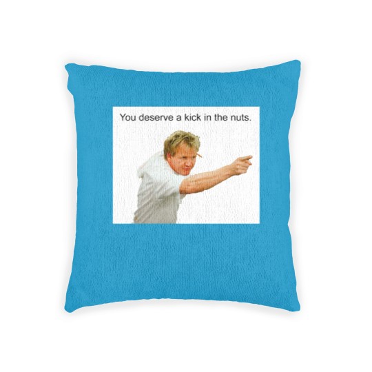 Discover Gordon Ramsay angry comment Woven Pillows