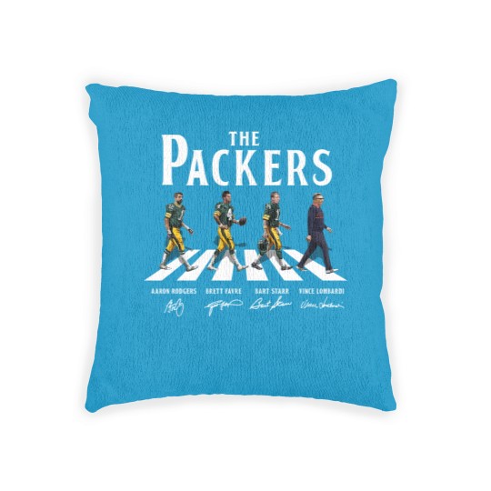 Discover The Packers Abbey Road Signature Woven Pillows