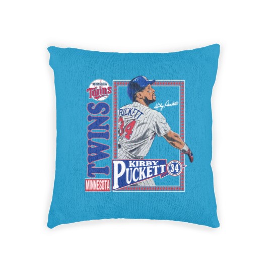 Discover 1992 Kirby Puckett Twins Woven Pillows