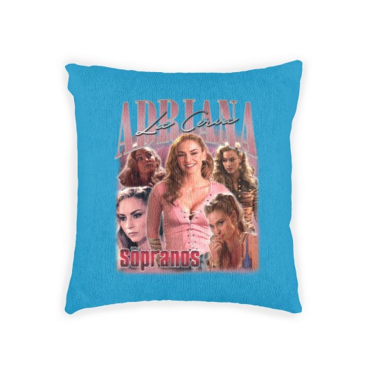 Discover Adriana La Cerva Woven Pillows, The Sopranos Woven Pillows, Adriana La Cerva Woven Pillows, Drea de Matteo Woven Pillows