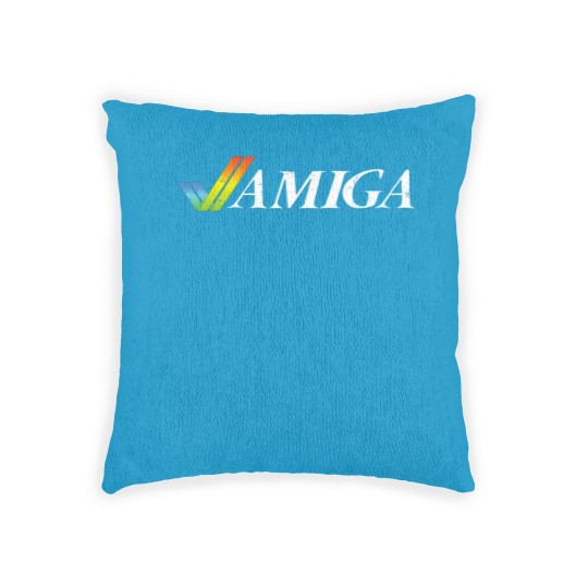 Discover Commodore Amiga - Retro logo Woven Pillows