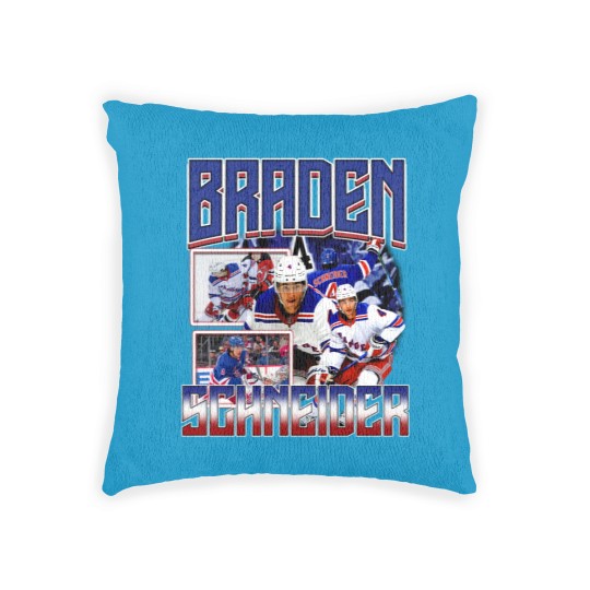 Discover Braden Schneider Woven Pillows Ice Hockey American