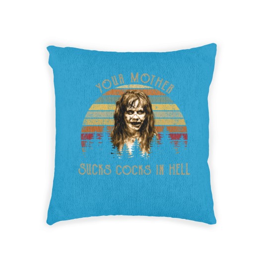 Discover Your Mother Sucks Cocks in Hell Woven Pillows