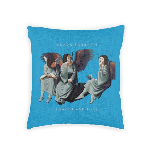 Discover Black Sabbath Heaven & Hell Woven Pillows Woven Pillows