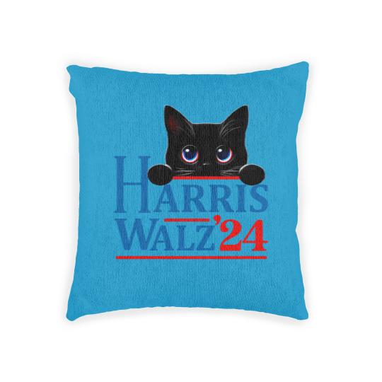Discover Harris Walz Cat Lady  Harris tim walz Woven Pillows - 1 Woven Pillows