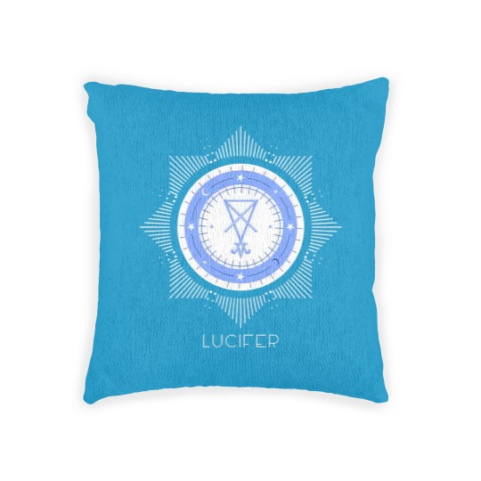 Discover Lucifer sigil seal Morning Star - Lucifer - Woven Pillows