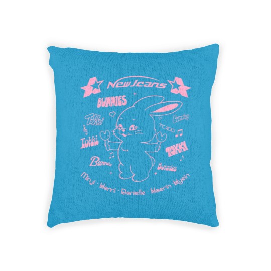 Discover NewJeans Kpop Woven Pillows, NewJeans Merch, NewJeans Woven Pillows