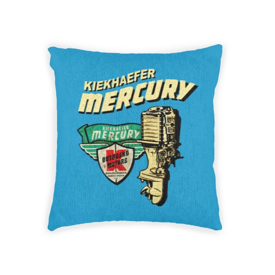 Discover Mercury vintage Outboard Motors - Mercury - Woven Pillows