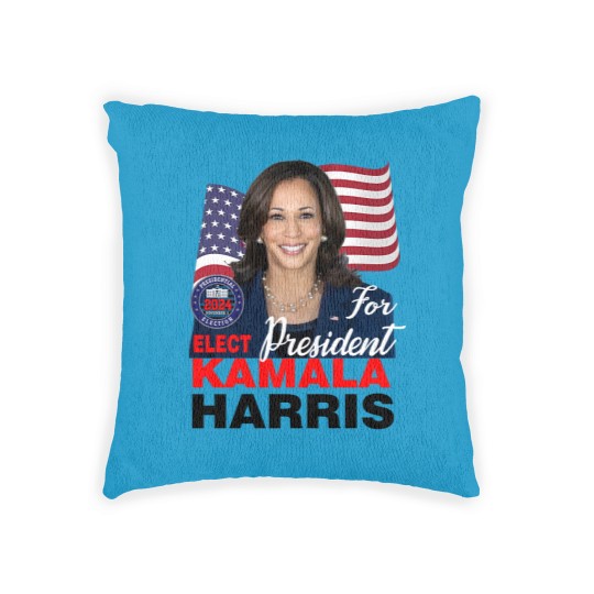 Discover KAMALA HARRIS FOR PRESIDENT Woven Pillows