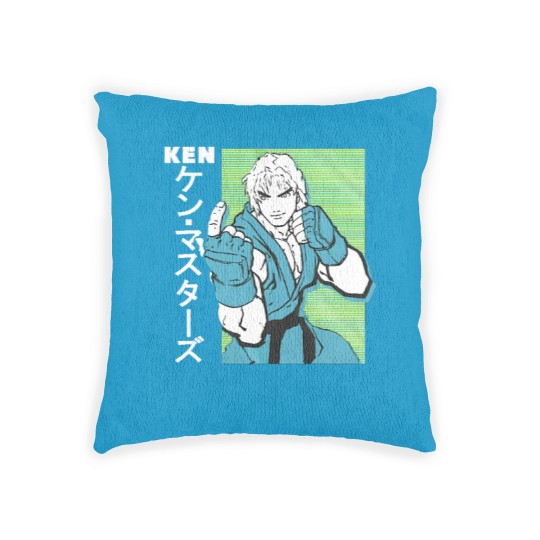 Discover Street Fighter Ken Woven Pillows