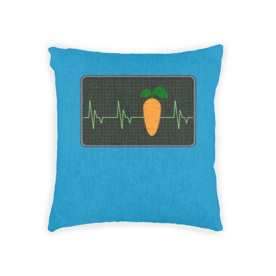 Discover Carrot Hearbeat Cool Carrot Design Woven Pillows
