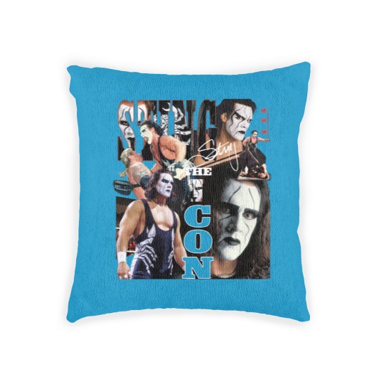 Discover Sting Wrestling Woven Pillows Freakin Wrestler Retro Vintage Woven Pillows