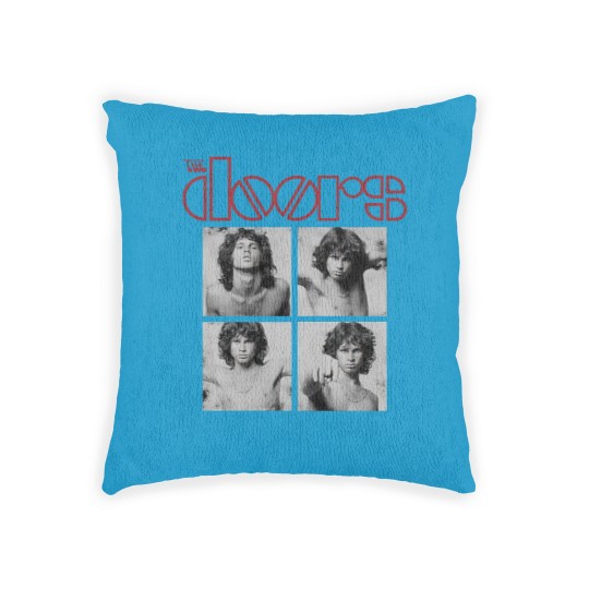 Discover The Doors: Jim Morrison Boxes Black Woven Pillows