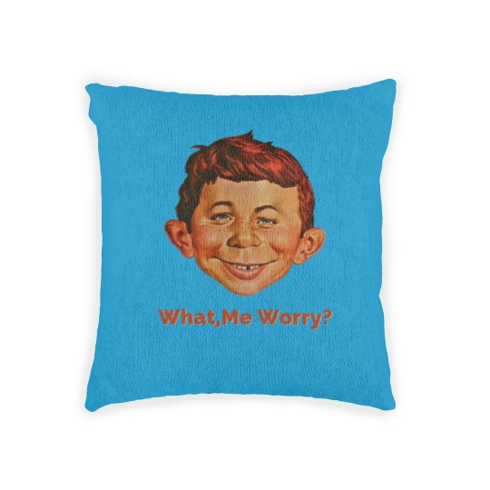 Discover alfred e neuman Woven Pillows