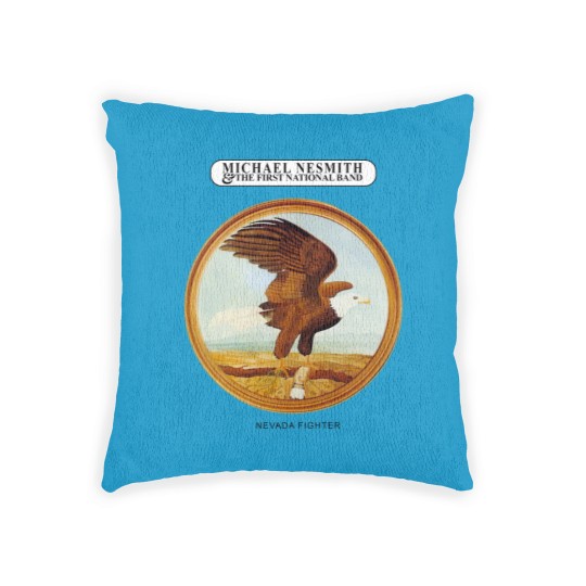Discover Nesmith _amp_ The First National Band - Nevada FighterNesmith _amp_ The First National Band - Nevada Fighter Woven Pillows
