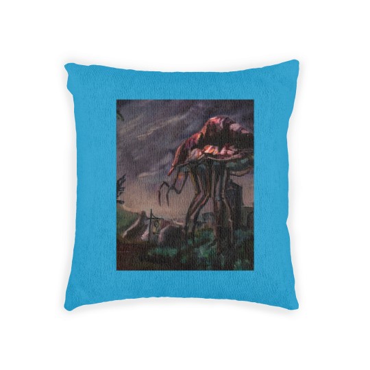 Discover Morrowind - Silt Strider Graphic Woven Pillows