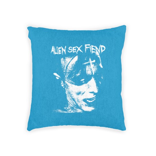 Discover alien fiend Woven Pillows