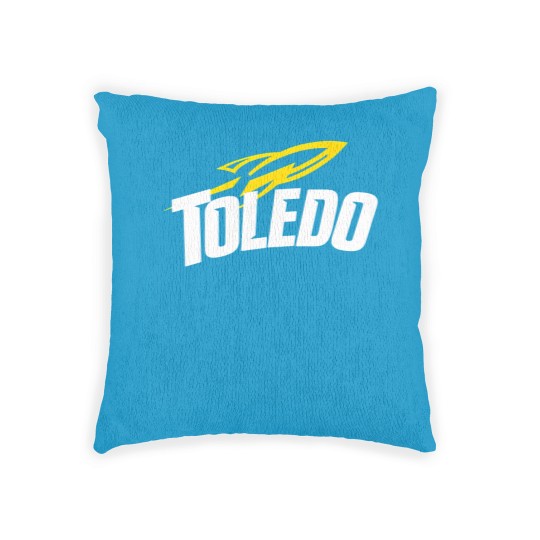 Discover toledo rockets toledo oh Woven Pillows