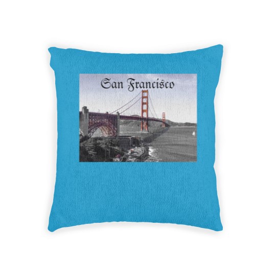 Discover San Francisco Woven Pillows