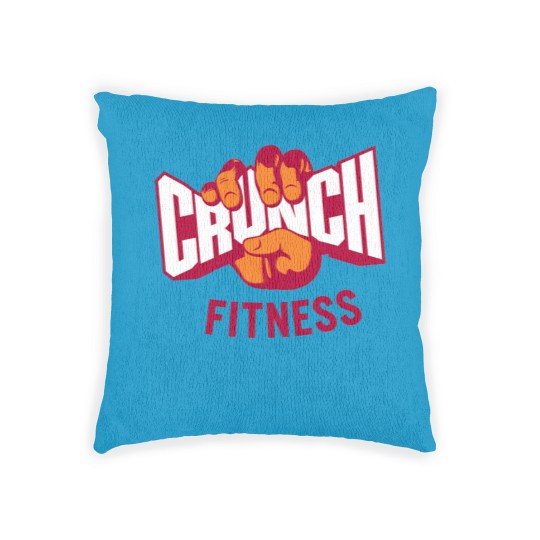 Discover Attractive-Crunch-Fitness Logo Woven Pillows