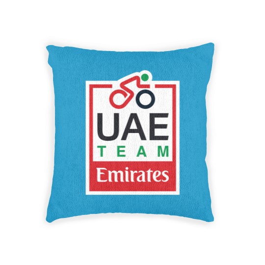 Discover UAE Team Emirates Pro Cycling Team uci world tour uae tour cycling 2023 Woven Pillows
