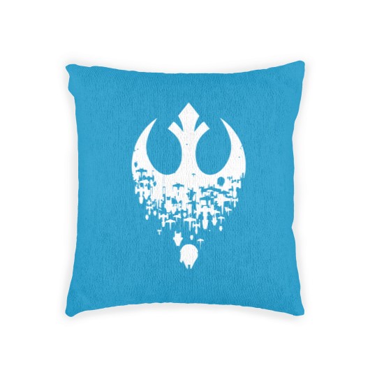 Discover FRACTURED REBELLION Woven Pillows