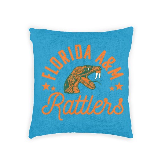 Discover am university famu logo Stickers Woven Pillows
