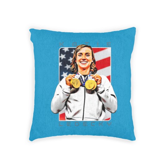 Discover Katie Ledecky The Hero - Athlete - Woven Pillows