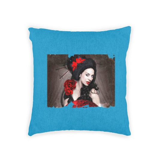 Discover Monica Naranjo Poster Woven Pillows